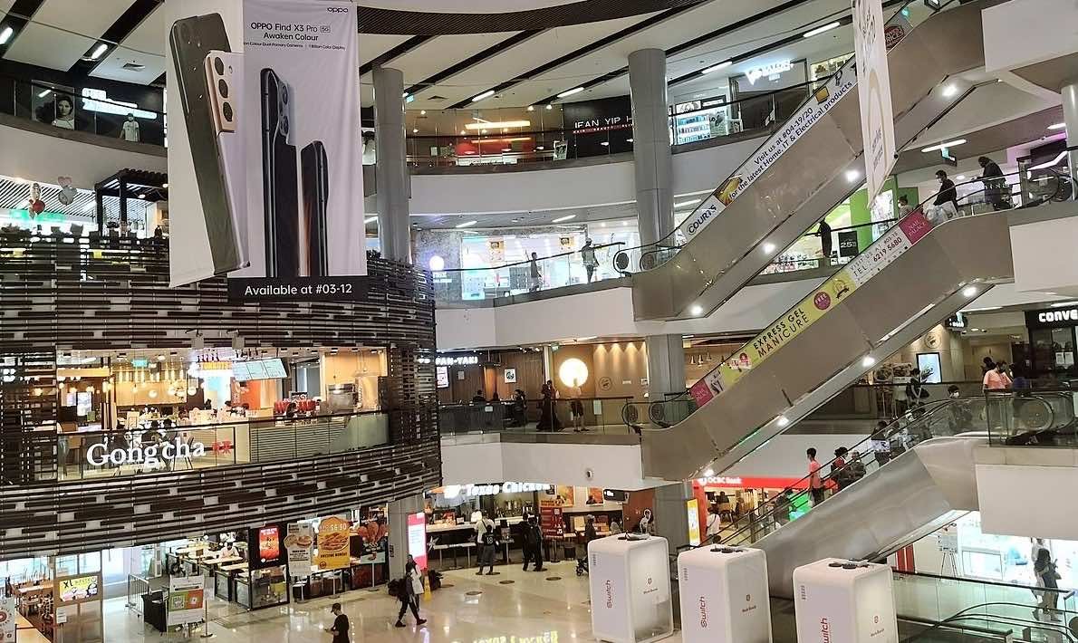 Causeway Point Shopping mall interior