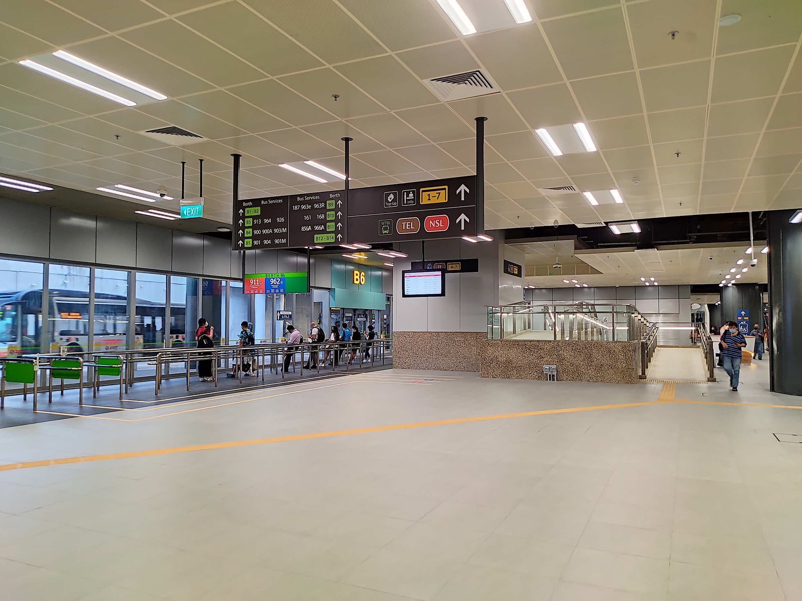Woodlands Integrated Transport Hub concourse 1